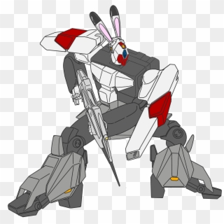 Robotech Images Veritech Hover Tank With Rabbit Ears - Cartoon Clipart