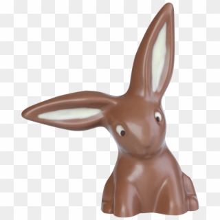 Rabbit With Hanging Ears - Schokohase Png Clipart