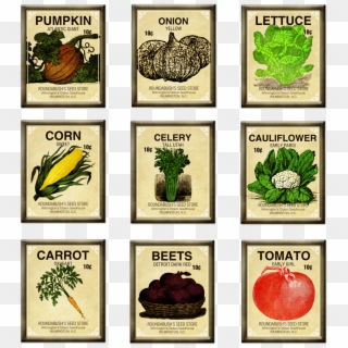 Fascinating Vegetable Garden Seeds Charming Ideas Seed - Seed Packet Clipart