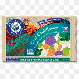 Stahlbush Cool Cauliflower Is A Hearty Blend Of White, - Stahlbush Island Farms Cauliflower Cool Clipart