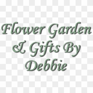 Flower Garden & Gifts By Debbie - Calligraphy Clipart