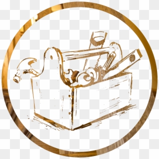 Unmatched Craftsmanship - Toolbox Sketch Clipart