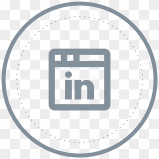 Linkedin Advertising Management - Circle Clipart
