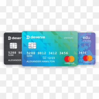 Deserve Cards - Deserve Credit Card Clipart