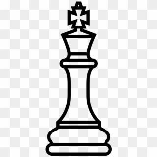 Drawing King Chess Piece Clipart