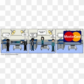 Master Card - Cartoon Clipart