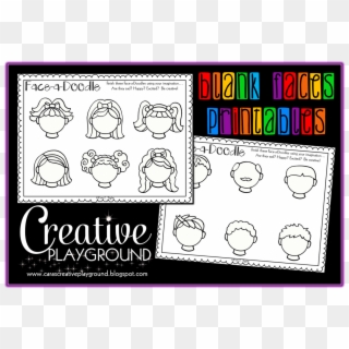 Click Here For These Blank Faces Printables Clipart