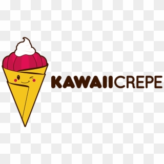 Kawaii Crepe Logo Clipart