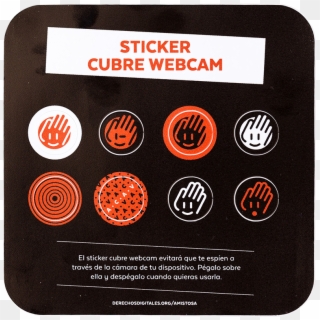 No Temas A La Compu, Pero Pega Una Carita Feliz En - Sticker Para Webcam Clipart