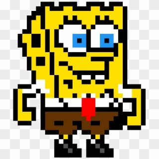 Bob Esponja - Spongebob Pixel Art Clipart