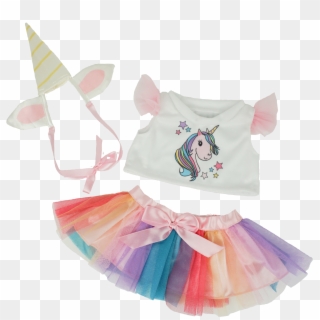 16″ Unicorn Outfit - Bear Factory Clipart