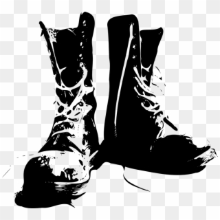 Boots Footwear Walking Military Boots - Skinhead Boots Clipart