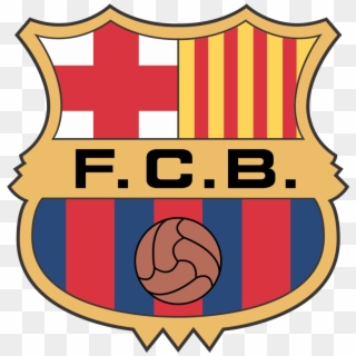 Maradona - Fc Barcelona Old Logo Clipart