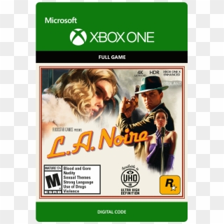 L - A - Noire - Xbox One [digital Code] - By Rockstar - Red Dead Redemption 2 Xbox One Digital Code Clipart