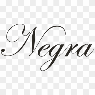 Modelo Negra Logo Png , Png Download - Calligraphy Clipart