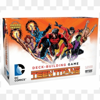Dc Comics Deck-building Game - Teen Titans Deck Building Game Clipart