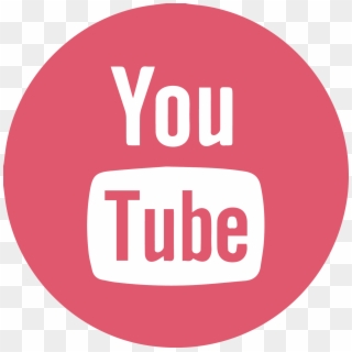 Youtube - Round Youtube Logo Png Clipart