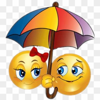 #emoji #rain #umbrella #love #hugs#morning #enjoytoday - Smiley Schmetterlinge Im Bauch Clipart