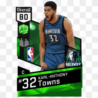 Karl-anthony Towns - Karl Anthony Towns Nba 2k17 Clipart