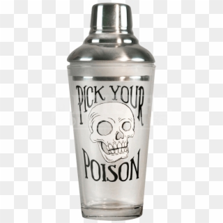 Pick Your Poison Cocktail Shaker - Steampunk Bar Shakers Clipart