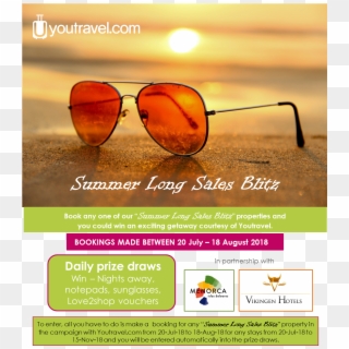 Now That Summer Is In Full Swing, School Holiday Has - Sunglasses Background Clipart