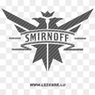 Sticker Carbone Smirnoff Logo - Smirnoff Clipart