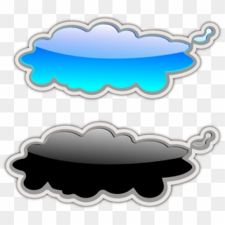 Glossy Clouds Svg Clip Arts 600 X 530 Px - Png Download