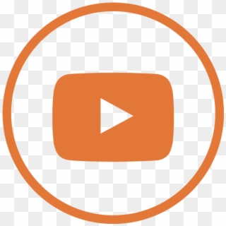 Youtube Logo - Orange Youtube Logo Png Clipart