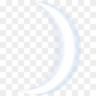 White Crescent Moon Png , Png Download Clipart