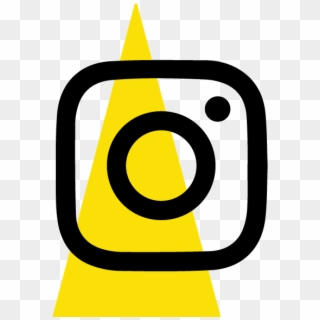 Instagram Icon Avalong Exchange Yellow Triangle Logo - Instagram Yellow Icon Clipart