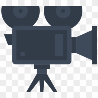 Video Camera Clipart Silhouette - Camera De Cinema Emoji - Png Download