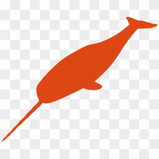 Vector Graphics, - Orange Narwhals Clipart
