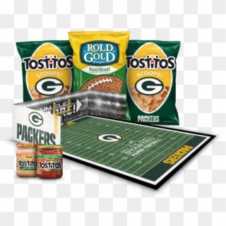Green Bay Packers Nfl Party Box - Rold Gold Nfl Clipart