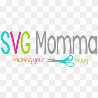 Png Black And White Momma Font Design - Scissors Clipart