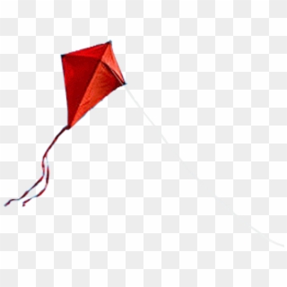 Red Kite Cutout By Me - Kite Cutout Clipart