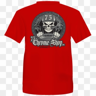 Skull Driver Shirt-red - Skull Clipart