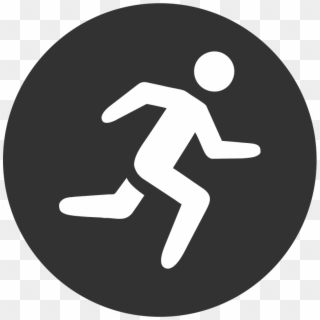 Running Fast Icon - Ios Pedometer Clipart