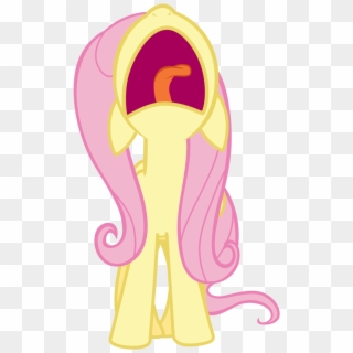 Screaming Clipart Vector - Fluttershy - Png Download