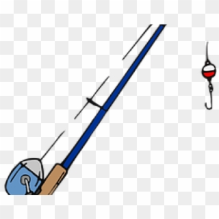 Fishing Rod Clipart Early Fishing - Fishing Pole Clipart - Png Download