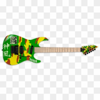Colorful Guitar Png - Esp George Lynch Clipart