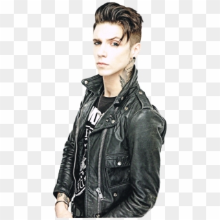 Andy Sixx Png - Black Veil Brides Andy Haircut Clipart