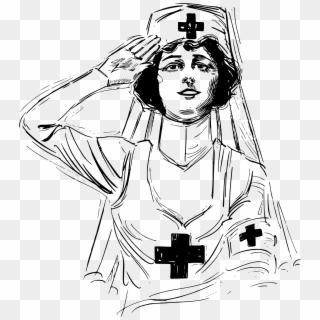 This Free Icons Png Design Of Nurse At War Clipart