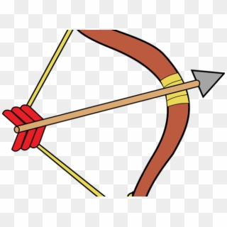 Image Of Bow And Arrow - Archery Bow And Arrow Clipart - Png Download