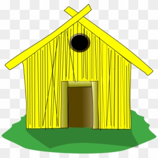House Of Hay Clipart - Straw House Clip Art - Png Download