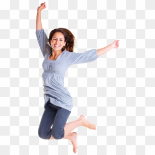 Happy Person Jumping Png - Bb Glo Hai O Clipart