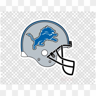 Download Superbowl Coloring Pages Clipart Super Bowl - Detroit Lions Logo Helmet Vector - Png Download