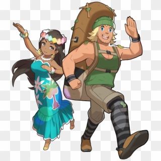 Who Is Your Favourite Hiker In Pokemon *bonus Inside* - Pokemon Sun And Moon Trainer Class Clipart