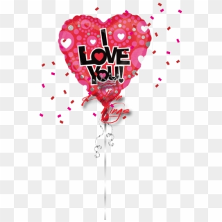 I Love You Heart Dot - Heart Clipart