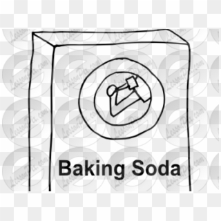 Baking Soda Drawing Easy Clipart