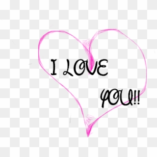 I Love You - Heart Clipart
